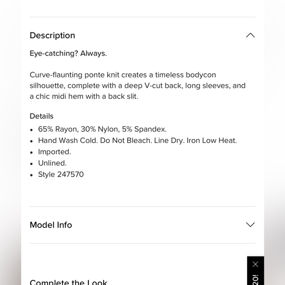 Lulus Backless midi dress - Picture 8 of 10